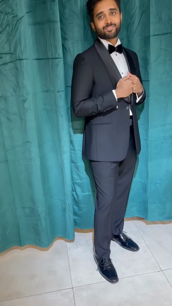 Single-breasted tuxedo